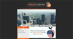 Desktop Screenshot of newyork.weekenda.fr